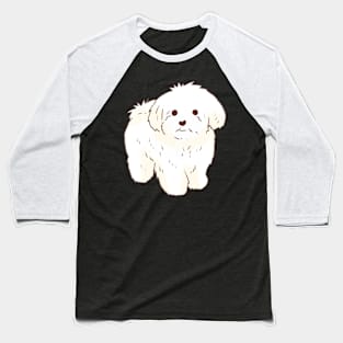 Cute Maltese Baseball T-Shirt